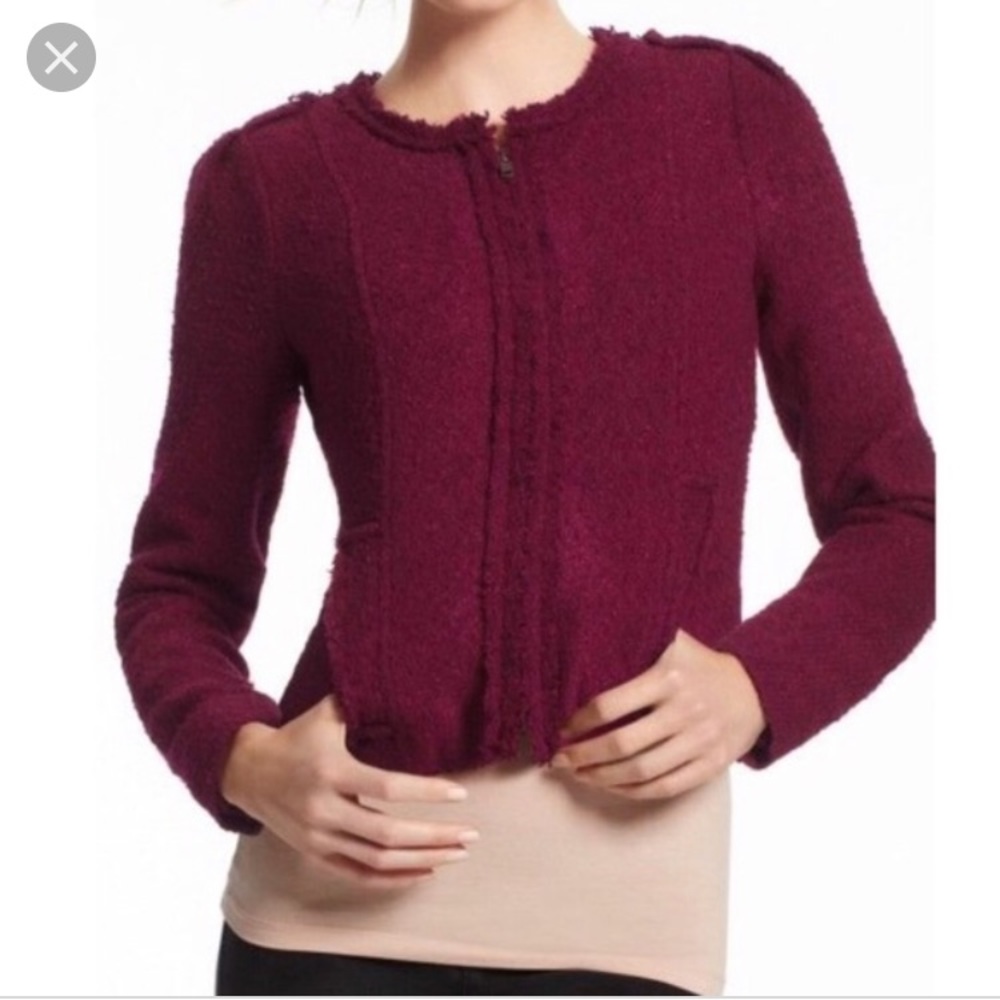 Tweed Zip Jacket